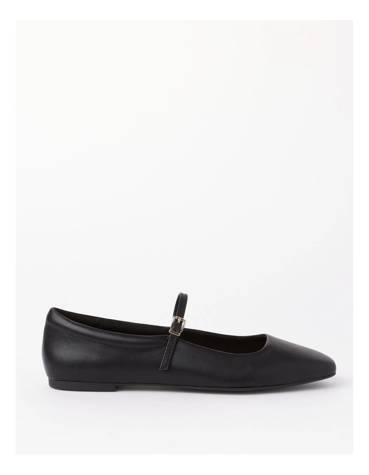 Melinda Ballet Flat in Black