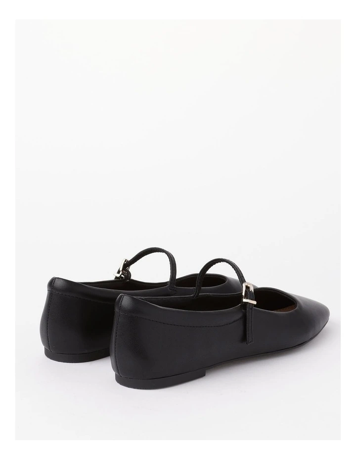 Melinda Ballet Flat in Black