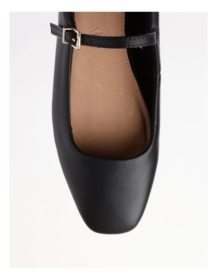 Melinda Ballet Flat in Black