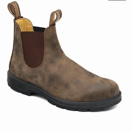 Men's Blundstone | Classic Chelsea Boot 585 Boots | Rustic Brown