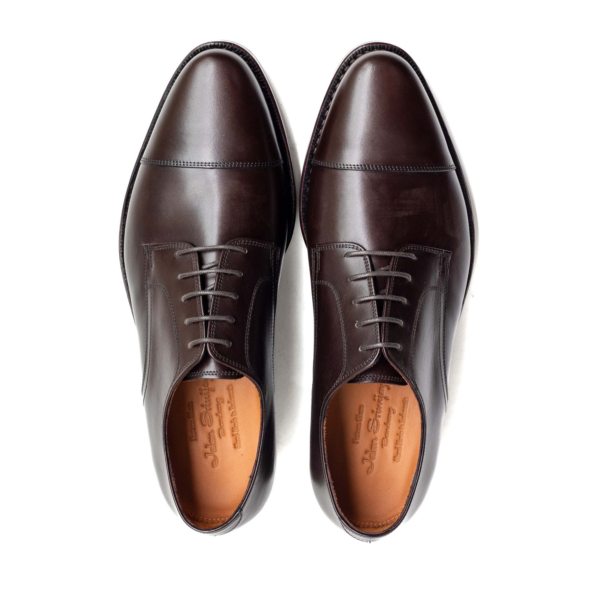 Men's Cap Toe Derby / Dark Brown Calf 98782