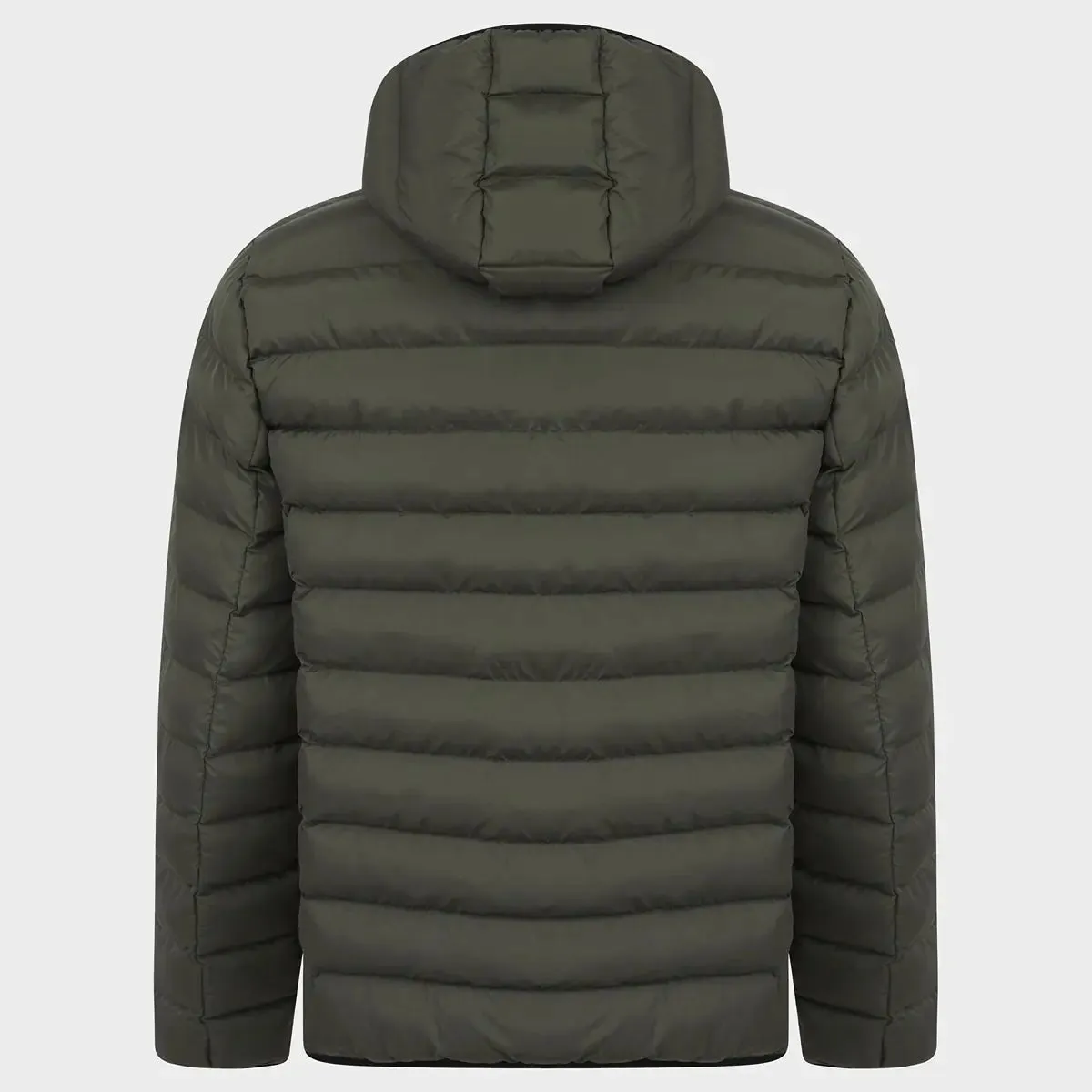 Mens Khaki Quilted Jacket