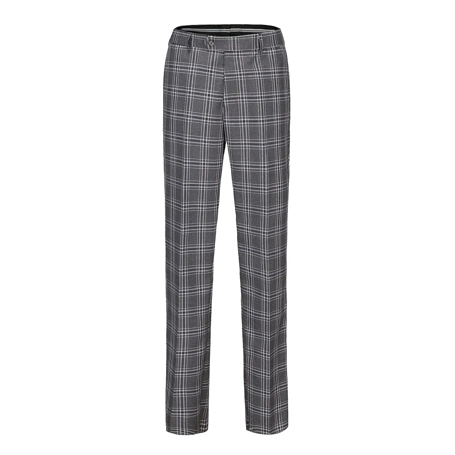 Men's Slim-Fit 3PC Glen Plaid Suit