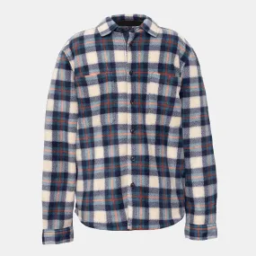 Mens Tokyo Laundry Checked Fleece Jacket