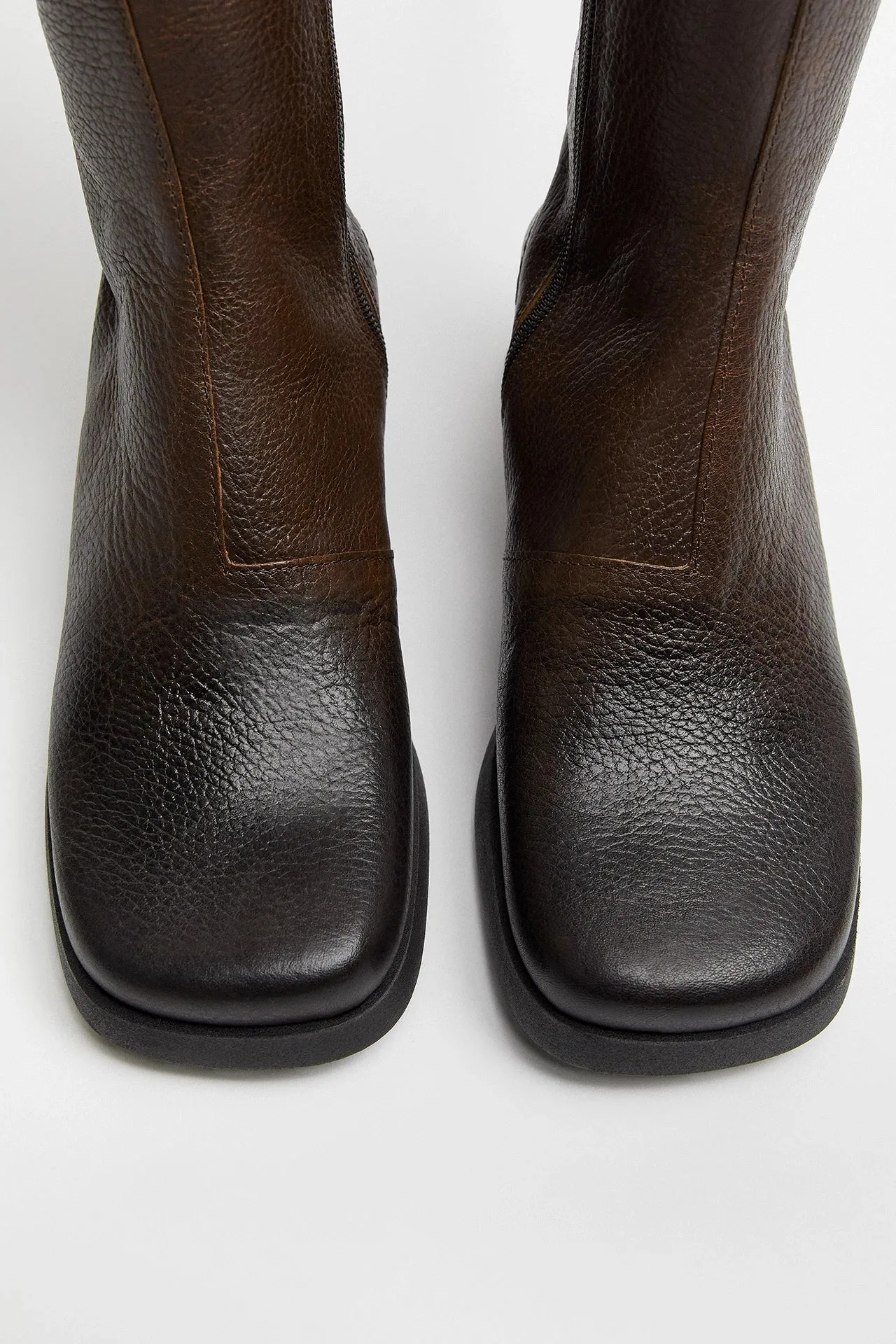 Miista Brunilhda Brown Caramel Boots