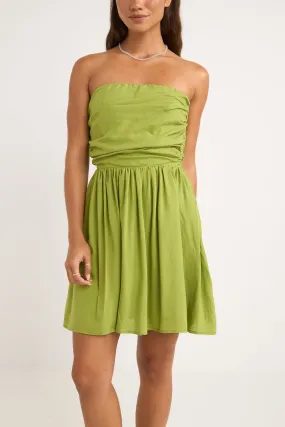 Mila Mini Dress Matcha