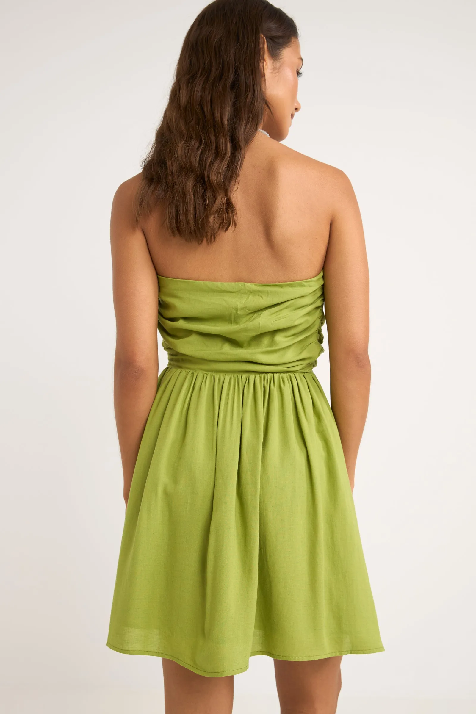 Mila Mini Dress Matcha