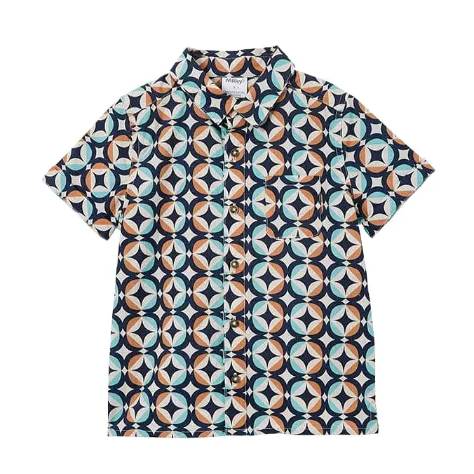 Milky Retro Cotton Shirt