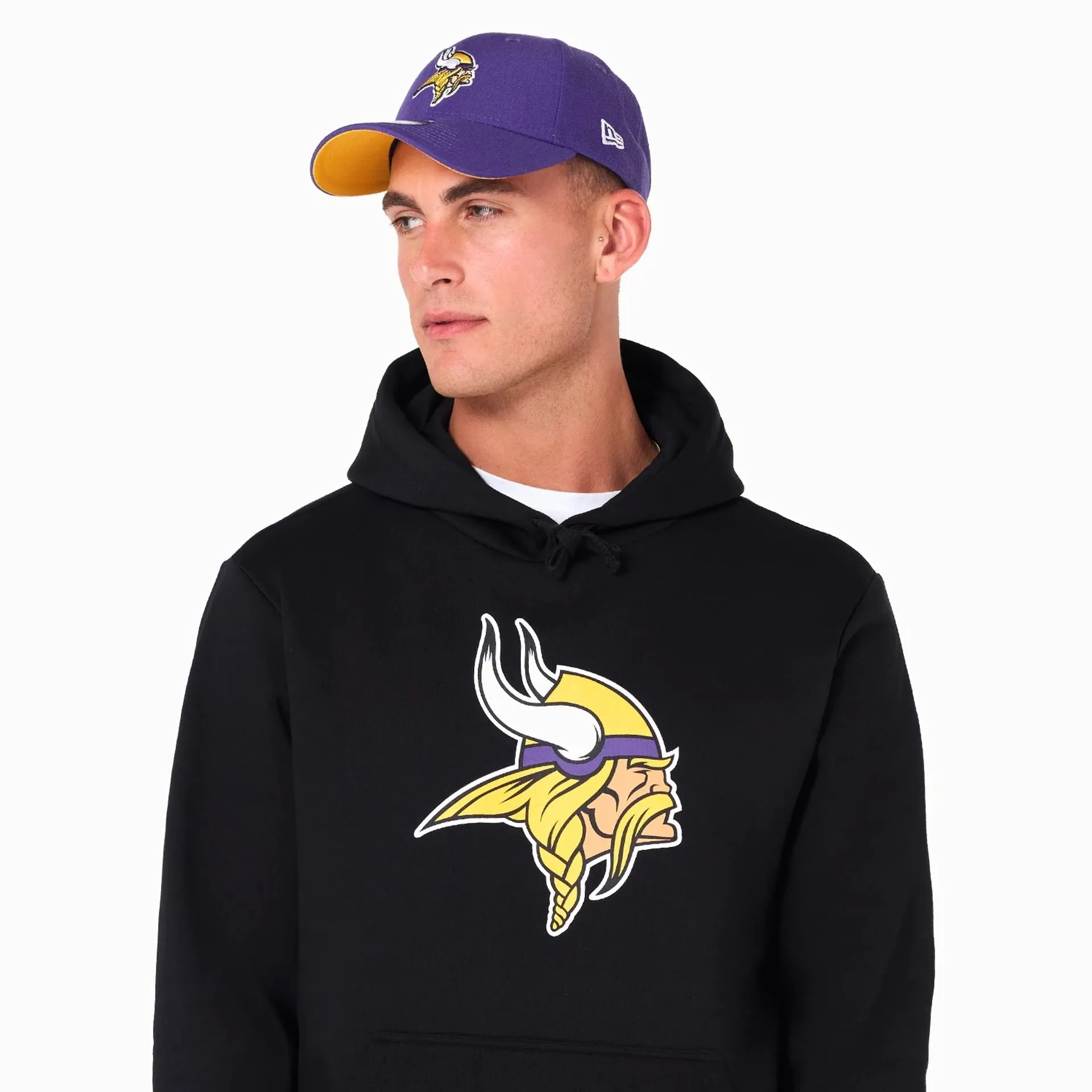 Minnesota Vikings NFL Black Pullover Hoodie