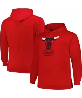 Mitchell & Ness Men's NBA Chicago Bulls Hardwood Classics Big & Tall Pullover Hoodie