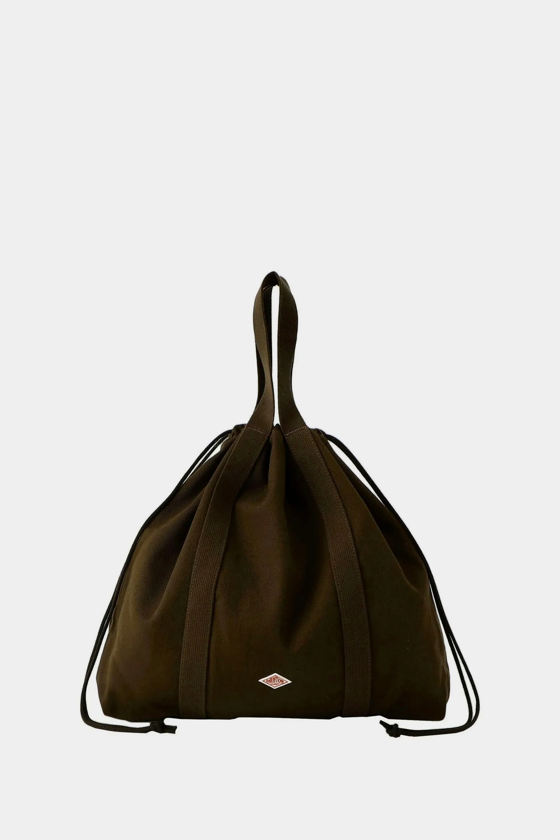 Montrouge Drawstring Tote Bag Brown