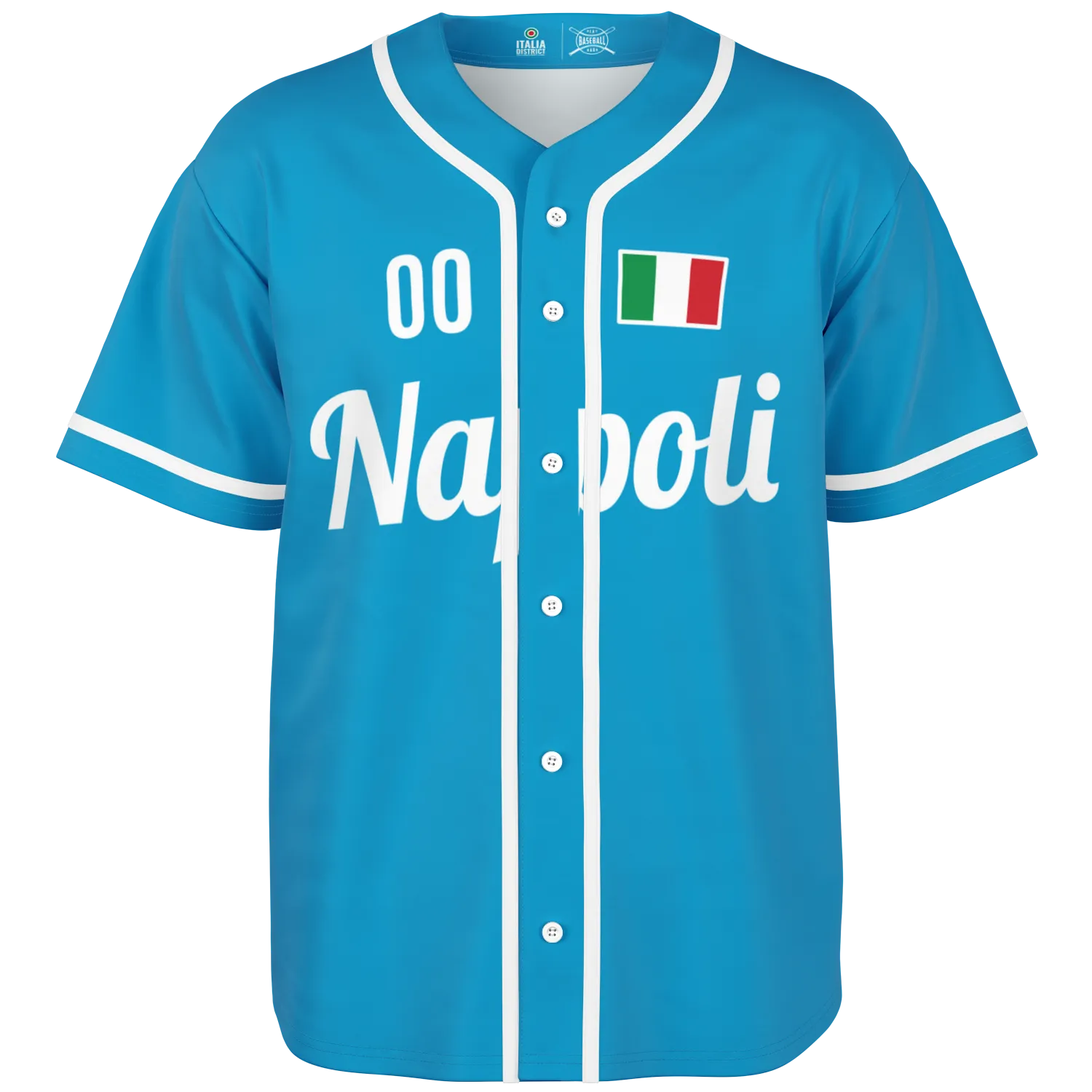 Napoli Baseball Jersey - Custom Name + Number