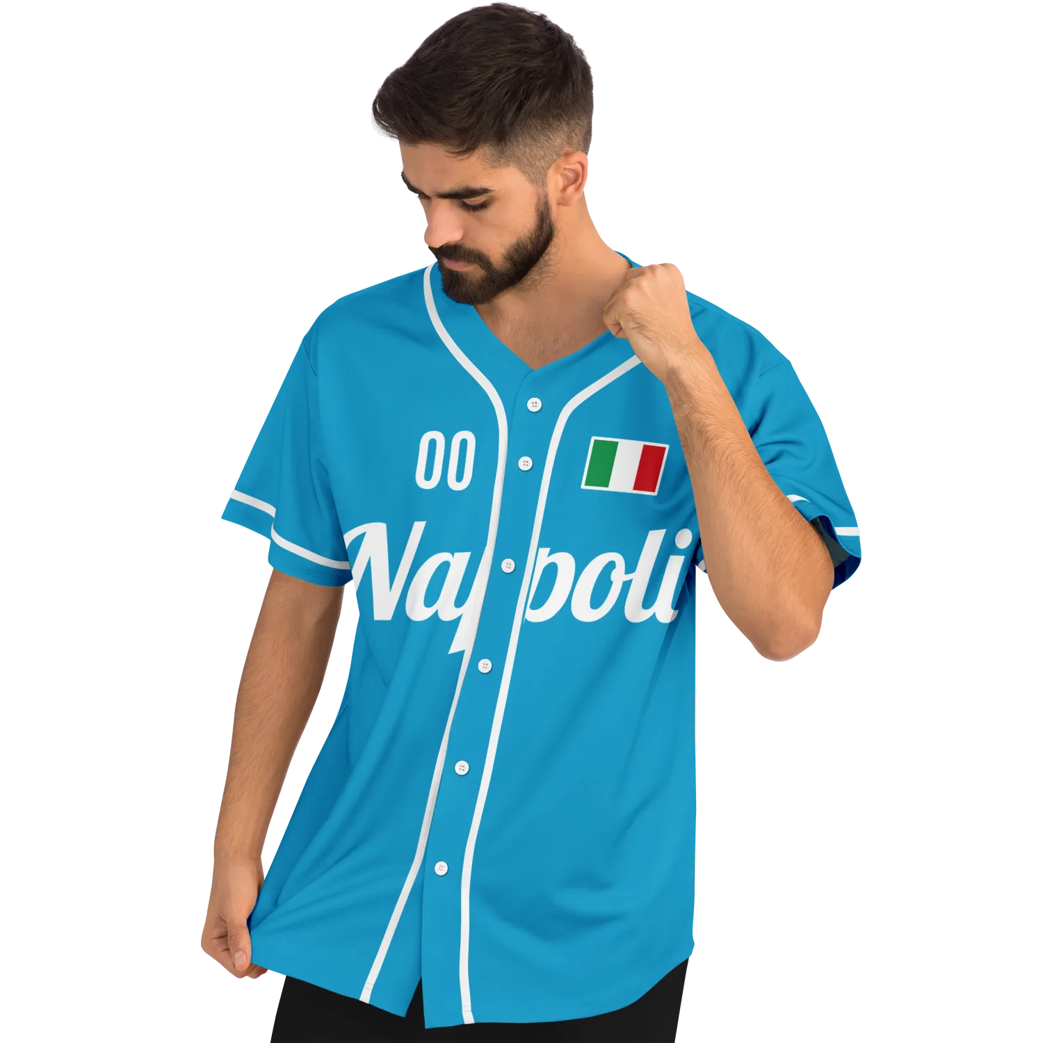 Napoli Baseball Jersey - Custom Name + Number