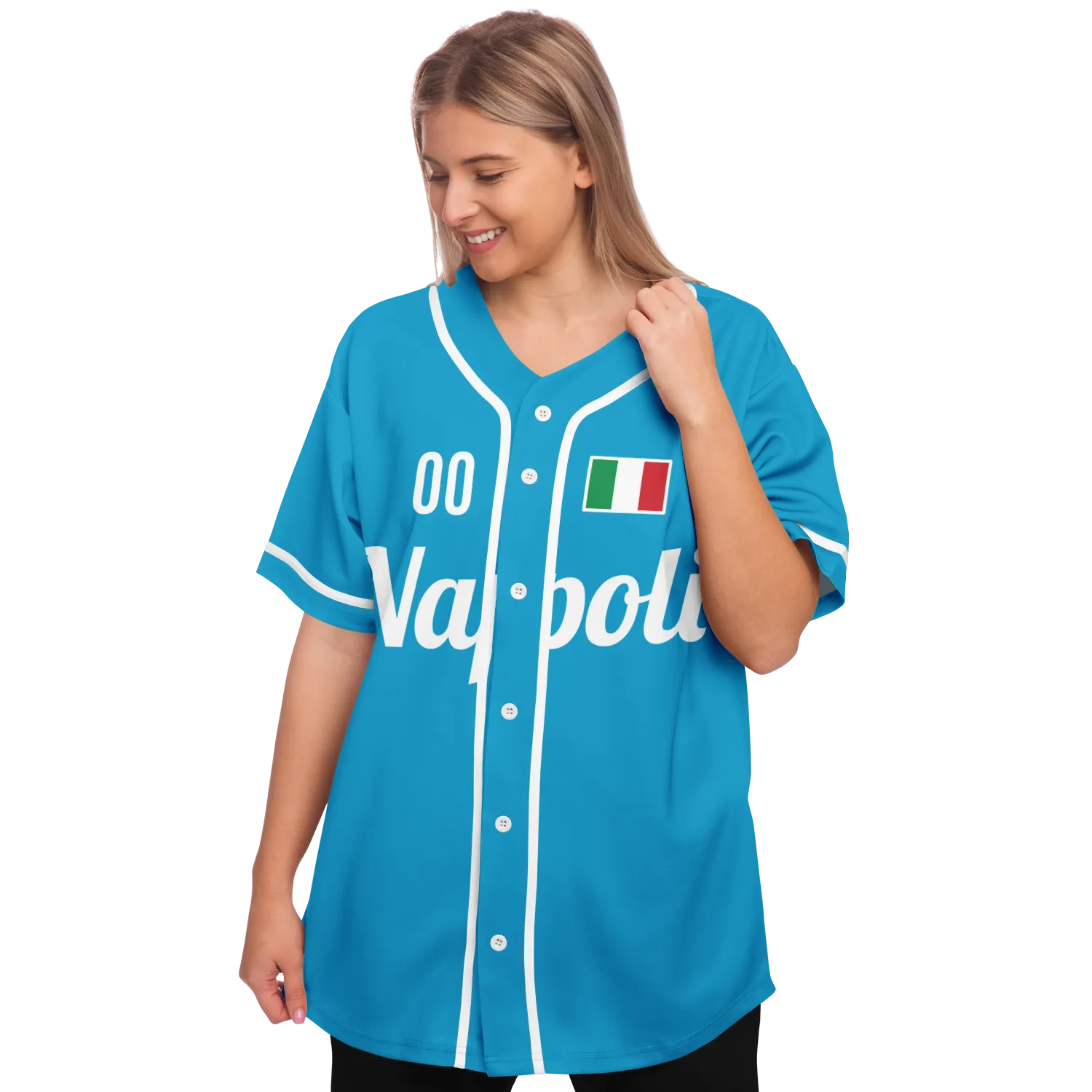 Napoli Baseball Jersey - Custom Name + Number