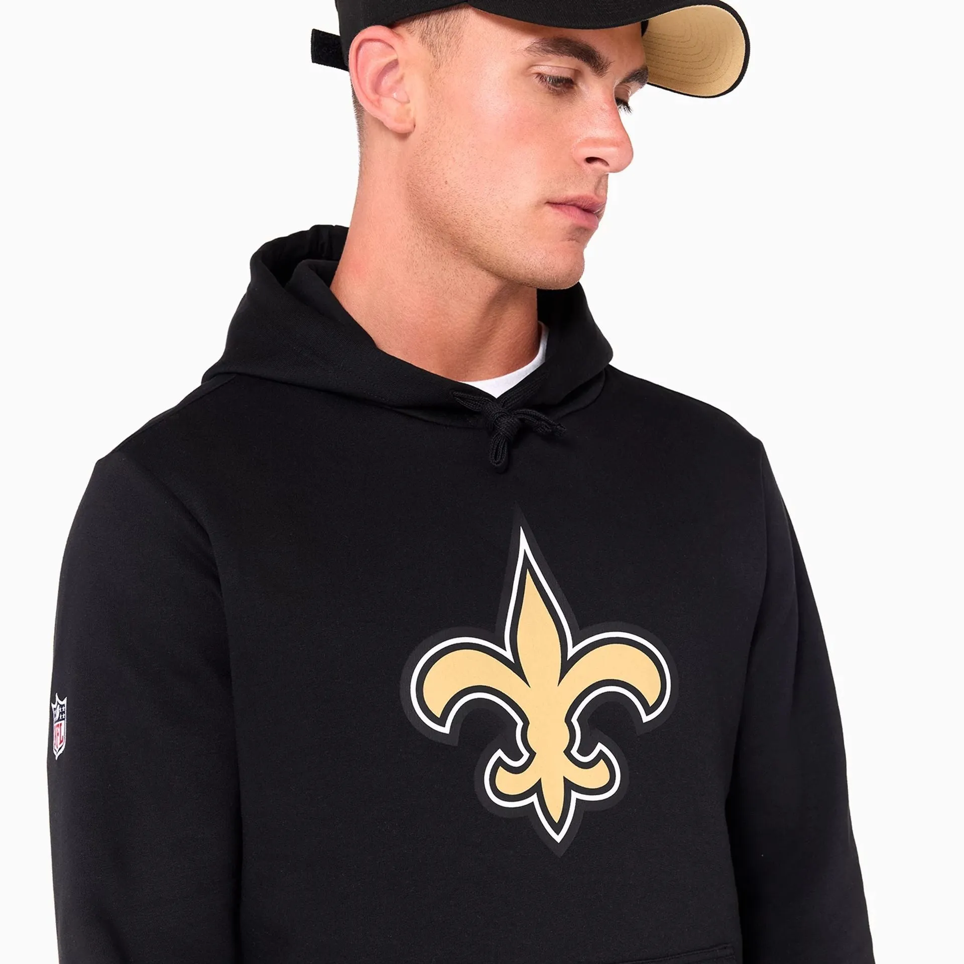 New Orleans Saints NFL Black Pullover Hoodie