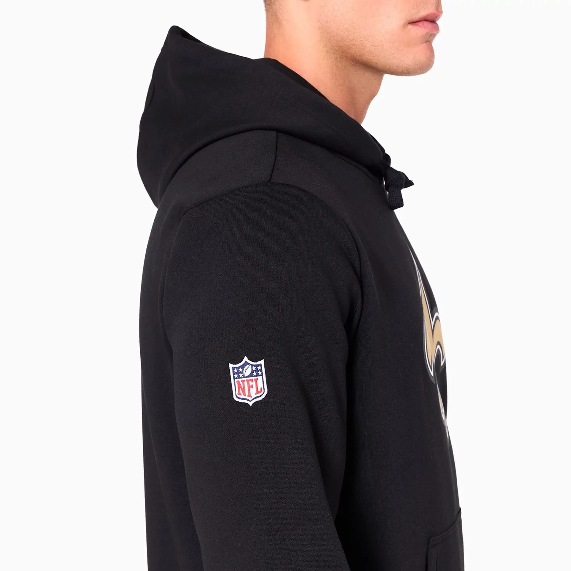 New Orleans Saints NFL Black Pullover Hoodie