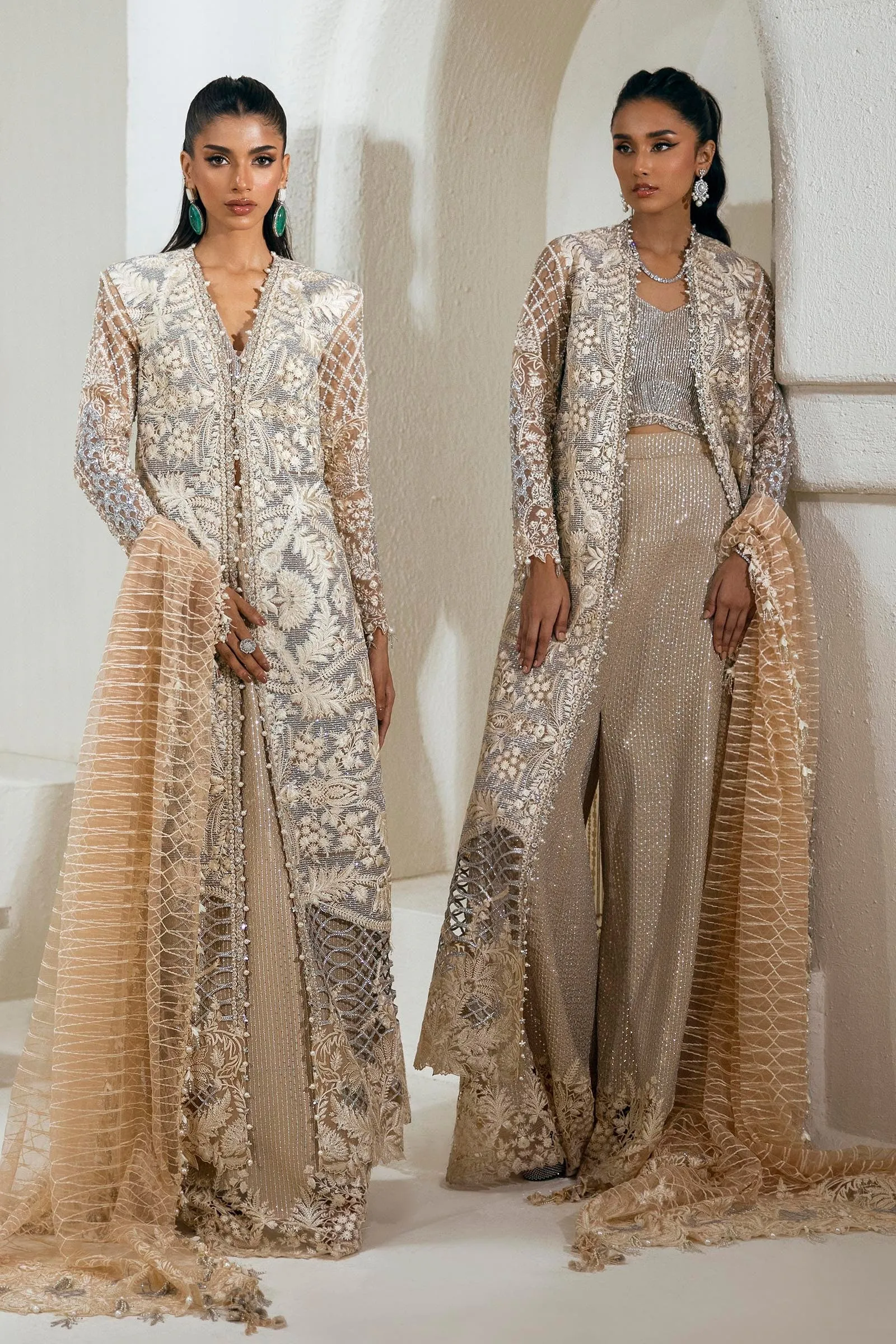 Nura by Sana Safinaz Festive Formal Unstitched 3Pc Suit N242-005-3CT