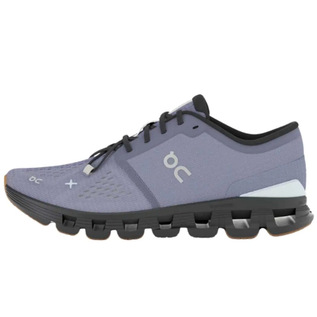 On Running Cloud X4 Running Shoes Feather/ Black (Women's)