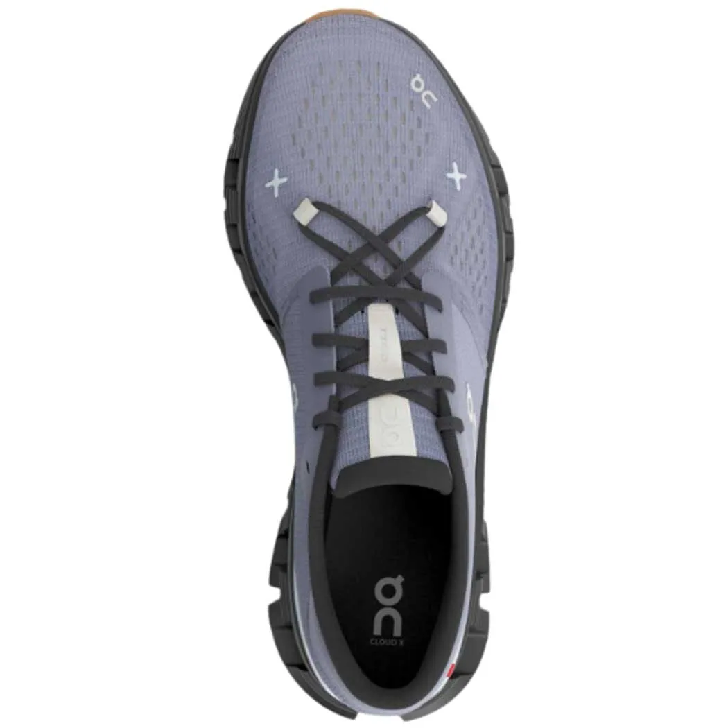 On Running Cloud X4 Running Shoes Feather/ Black (Women's)