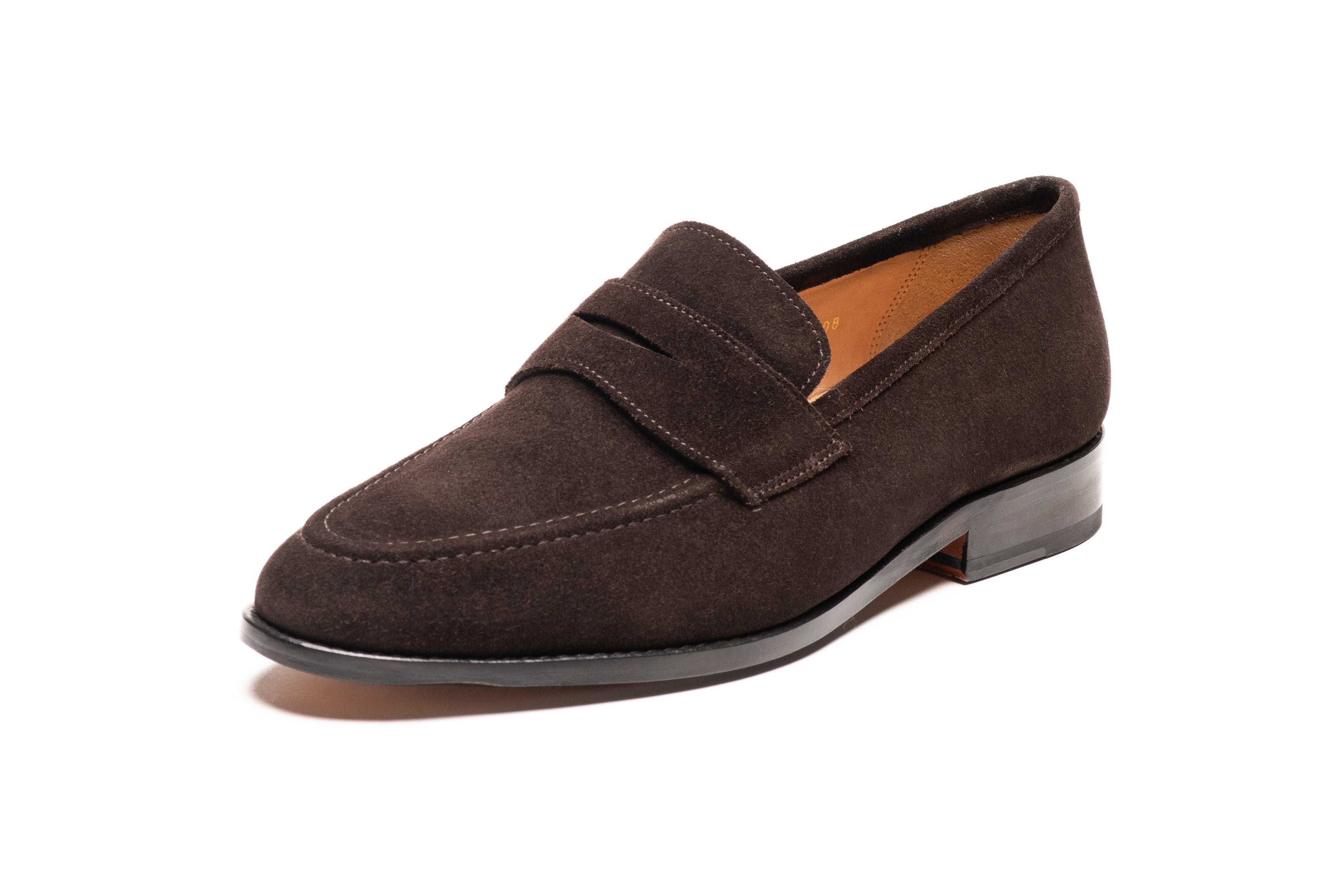 Penny Loafer - Dark Brown Suede