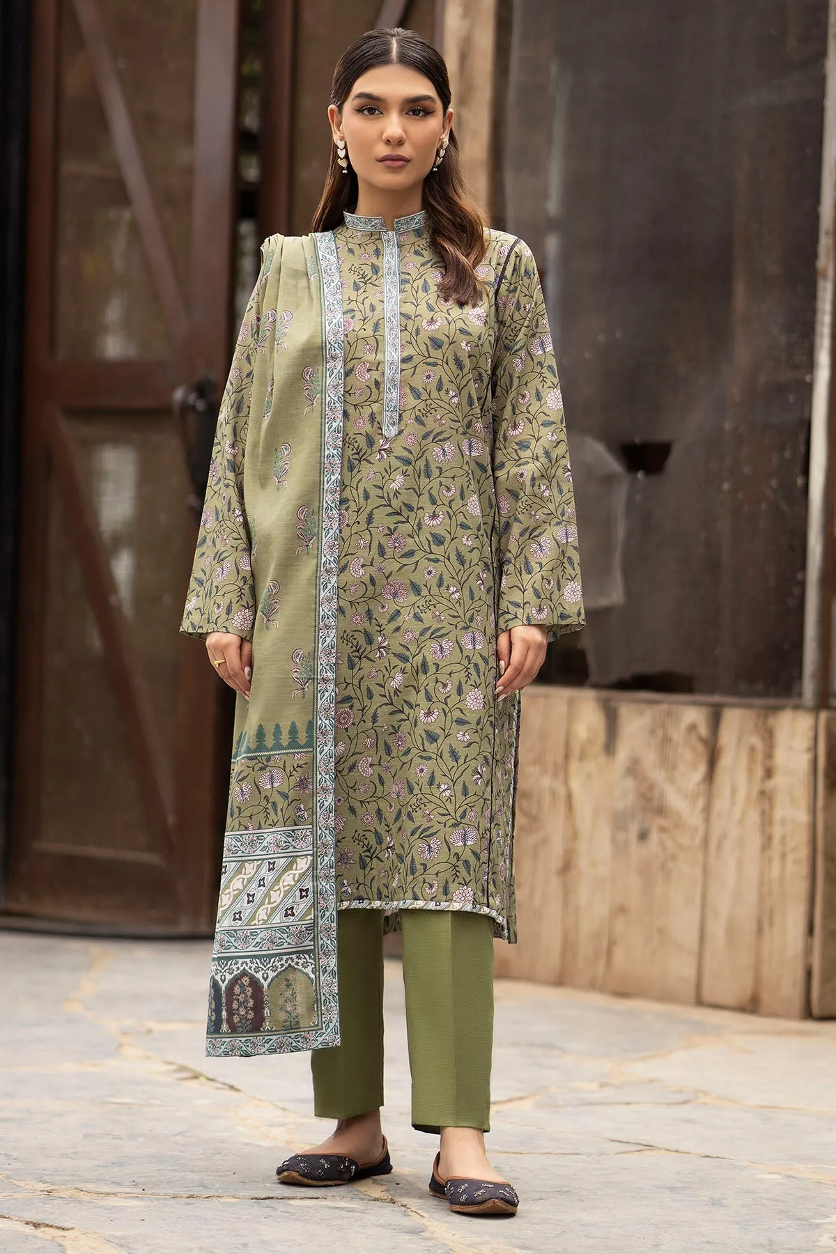 Rang by Motifz Digital Printed Khaddar Unstitched 3Pc Suit 4368-EMRE