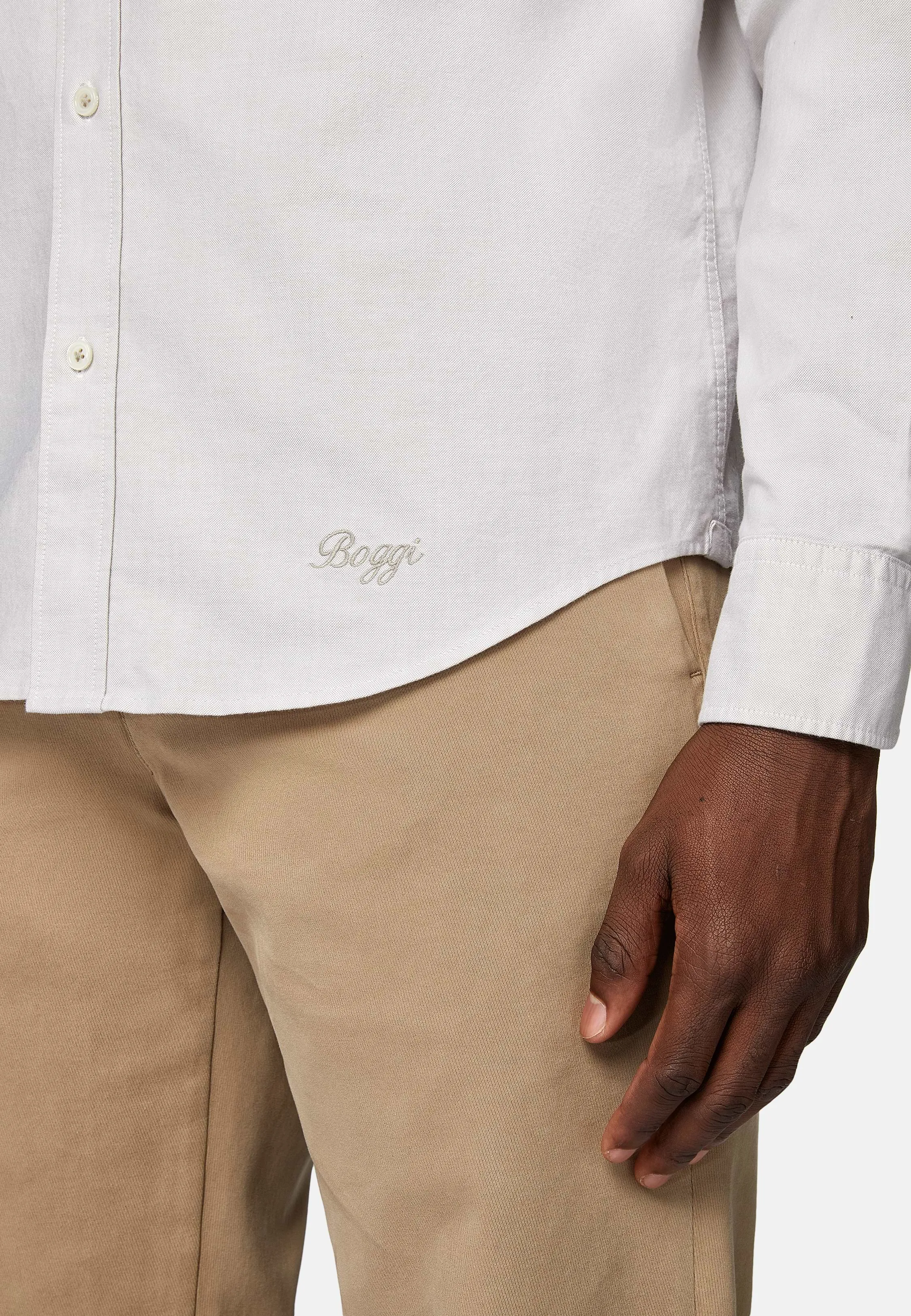 Regular Fit Organic Oxford Cotton Shirt