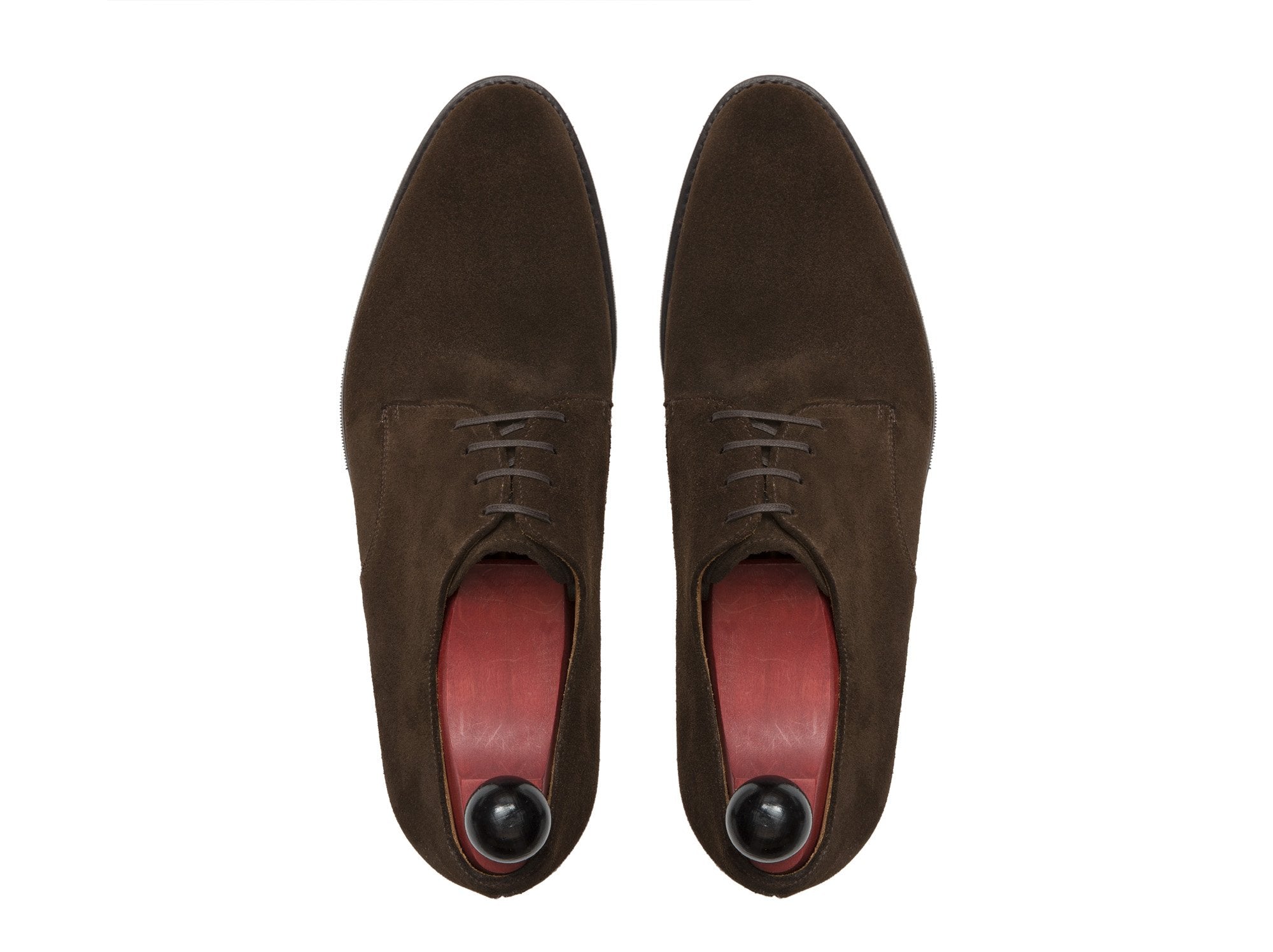 Renton - MTO - Dark Brown Suede - TMG Last - City Rubber Sole