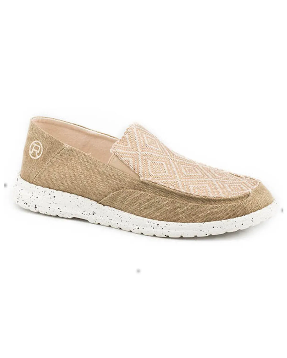 Roper Women's Hang Loose Slip-On Causal Shoes - Moc Toe