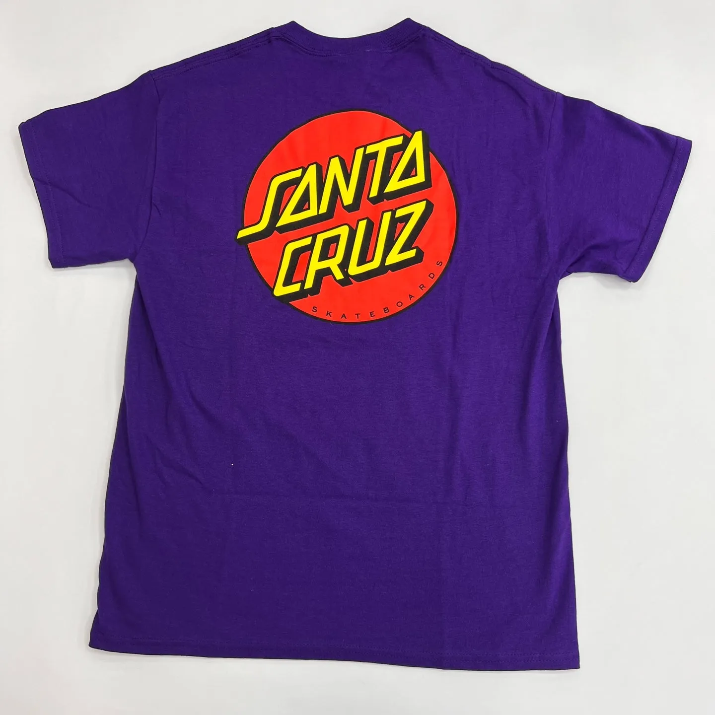 Santa Cruz Skateboards Classic Dot T-Shirt - Purple