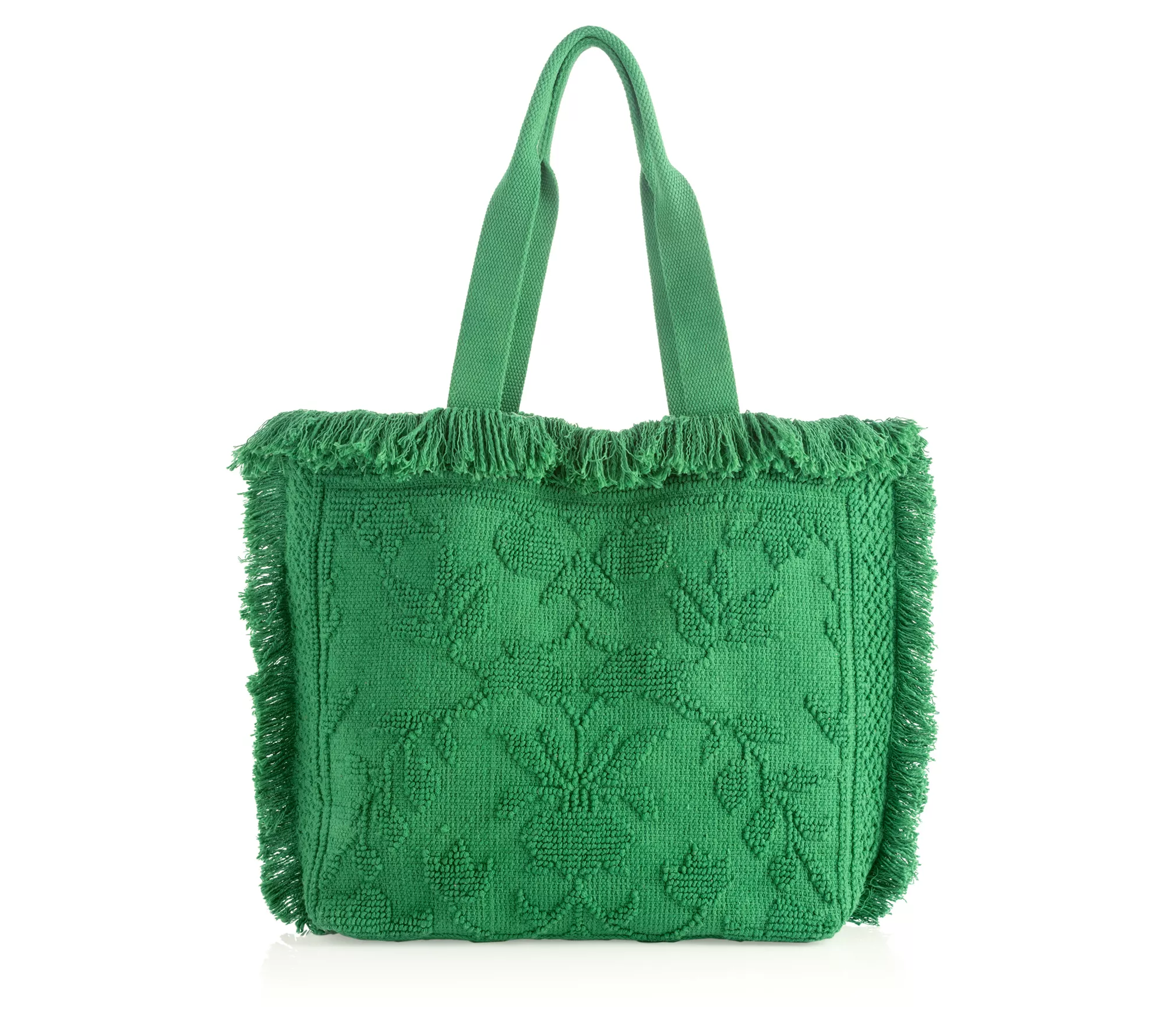 Shiraleah Loretta Cotton Tote Bag with SnapClosure