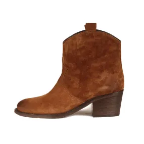 SMOOTH VELOUR ANKLE BOOT Woman Martora