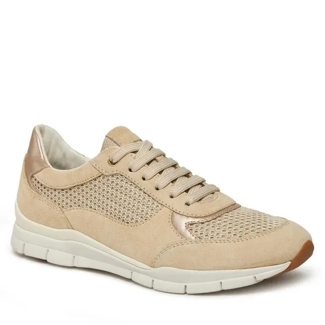 SNEAKERS GEOX DONNA D SUKIE BEIGE D35F2A 02288 C5004