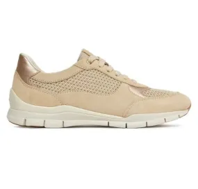 SNEAKERS GEOX DONNA D SUKIE BEIGE D35F2A 02288 C5004