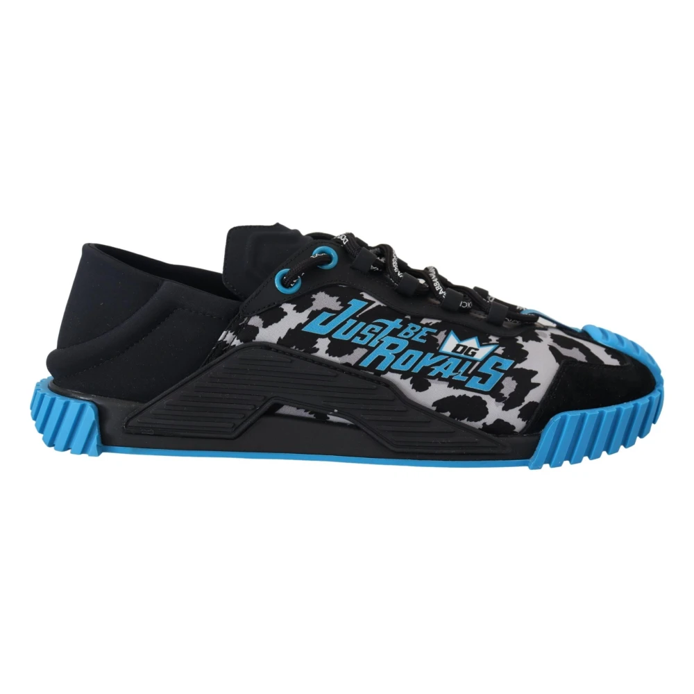 Sneakers NS1 in Tessuto Nero Blu