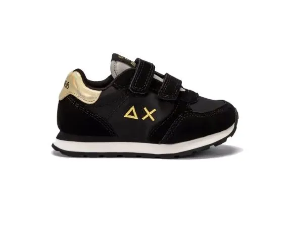 SNEAKERS SUN68 KIDS GIRL'S ALLY SOLID BLACK Z43402B 11/A TG:24>26