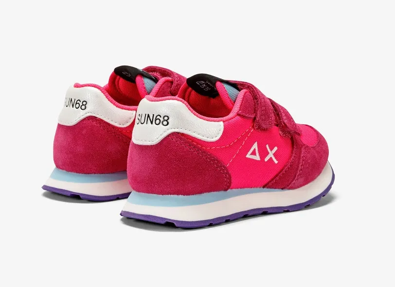 SNEAKERS SUN68 KIDS GIRL'S ALLY SOLID FUXIA Z43401B 20/A TG:24>26