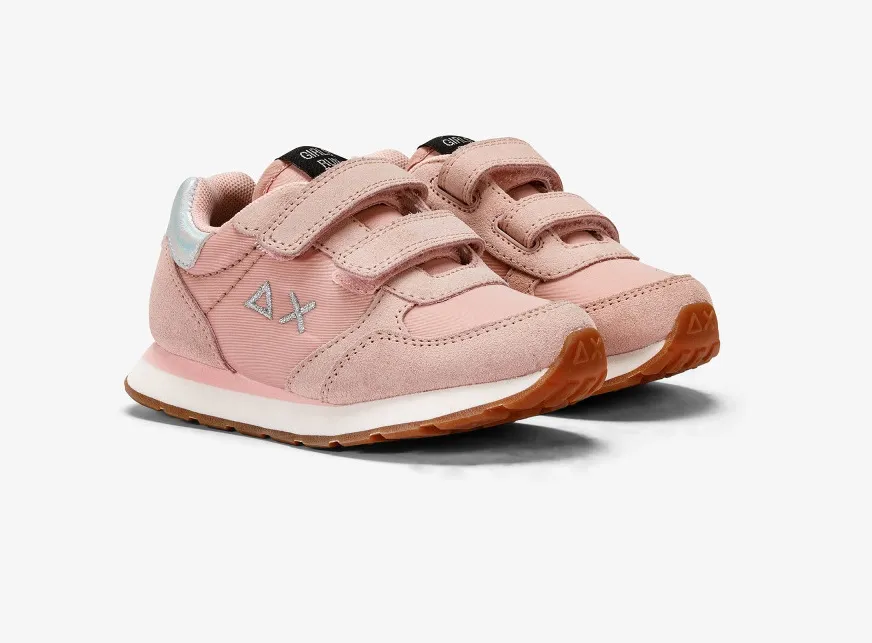 SNEAKERS SUN68 KIDS GIRL'S ALLY SOLID ROSA Z43402B 04/B TG:27>29