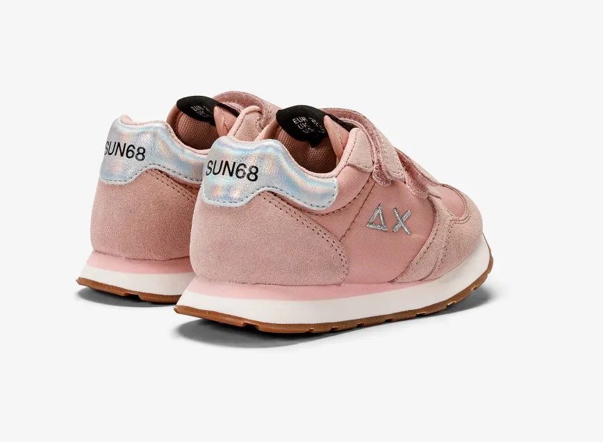 SNEAKERS SUN68 KIDS GIRL'S ALLY SOLID ROSA Z43402B 04/B TG:27>29