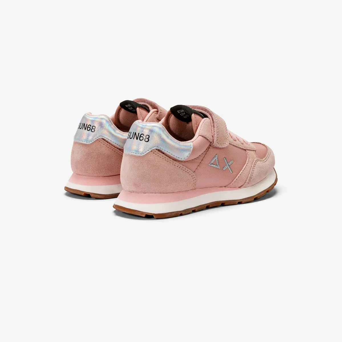 SNEAKERS SUN68 KIDS GIRL'S ALLY SOLID ROSA Z43402K 04/B TG:33>34