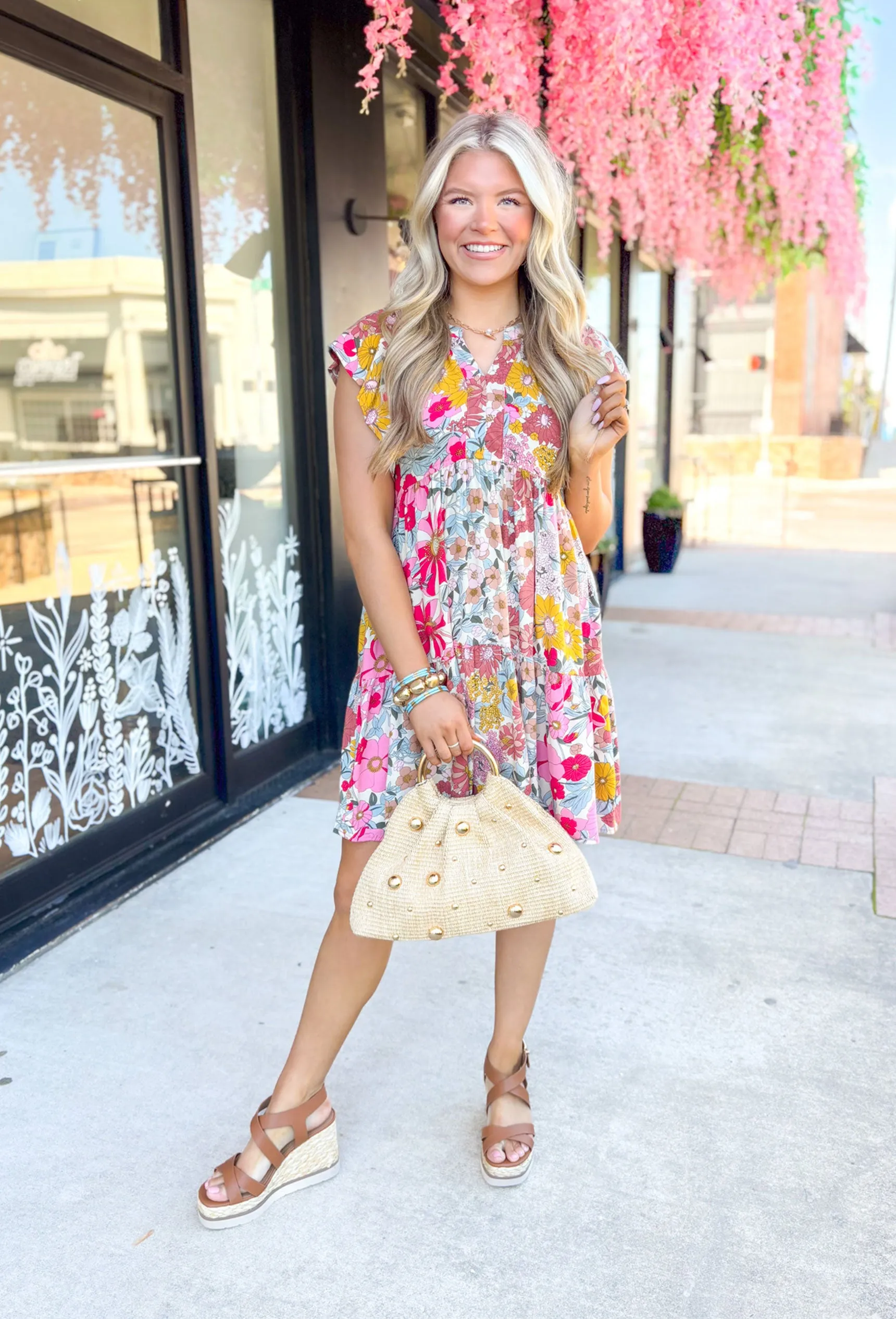 Spring Fever Floral Dress