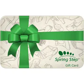 Spring Step Shoes Gift Card