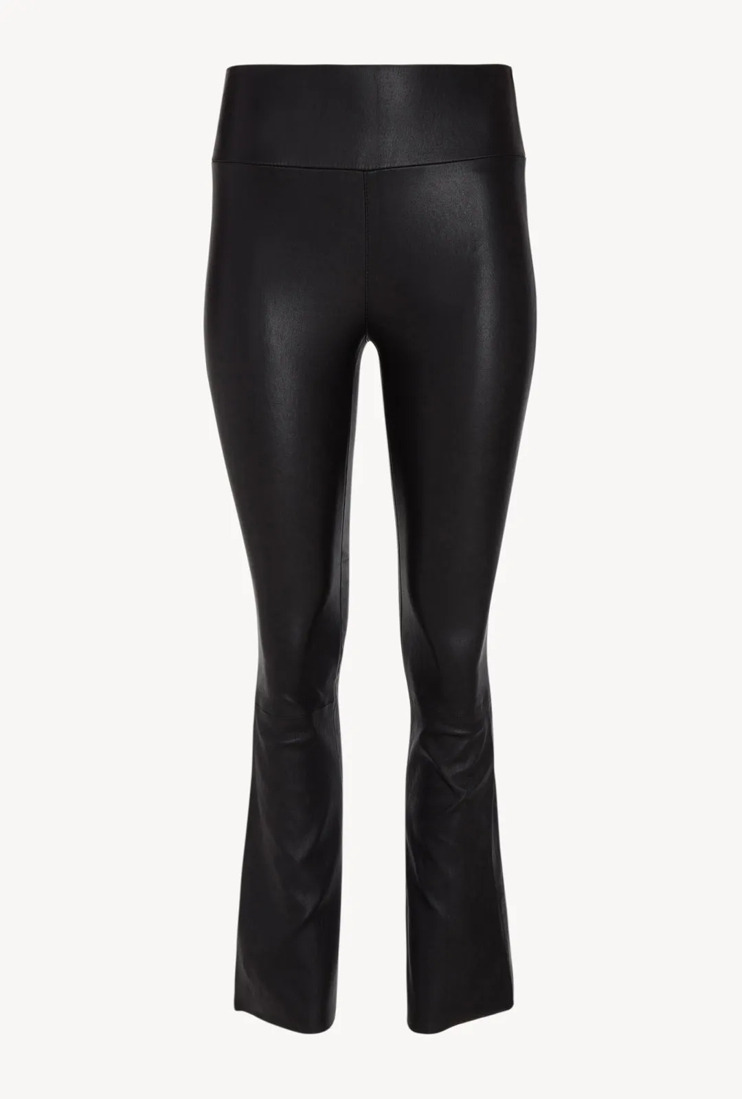 SPRWMN Leather Ankle Flare Legging