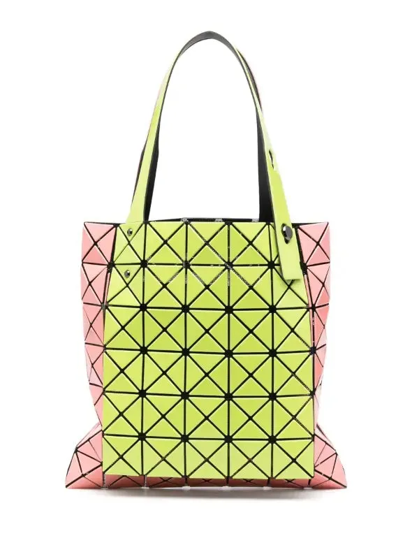 SS23 Prism Kangaroo Tote Bag - Yellow & Coral Pink