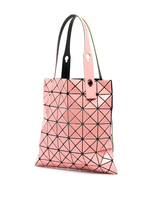 SS23 Prism Kangaroo Tote Bag - Yellow & Coral Pink