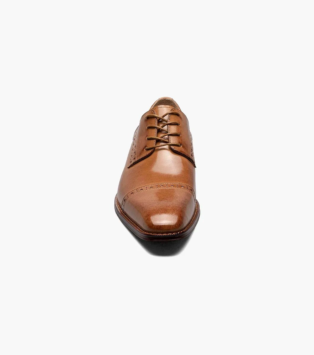 Stacy Adams - GARRETT Cap Toe Oxford - Tan - 25543-240