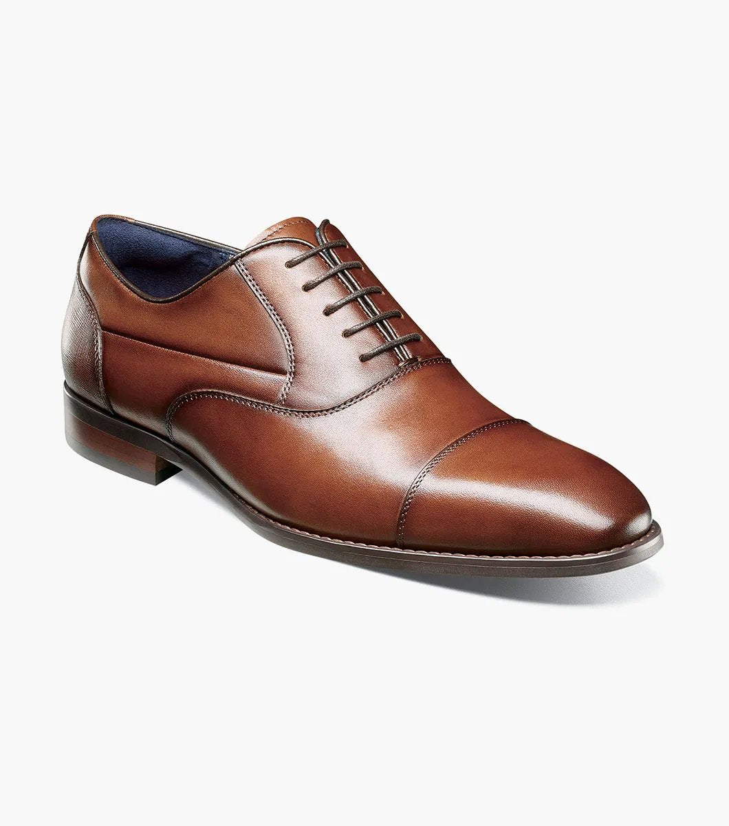 Stacy Adams - KALLUM Cap Toe Oxford - Cognac - 25568-221