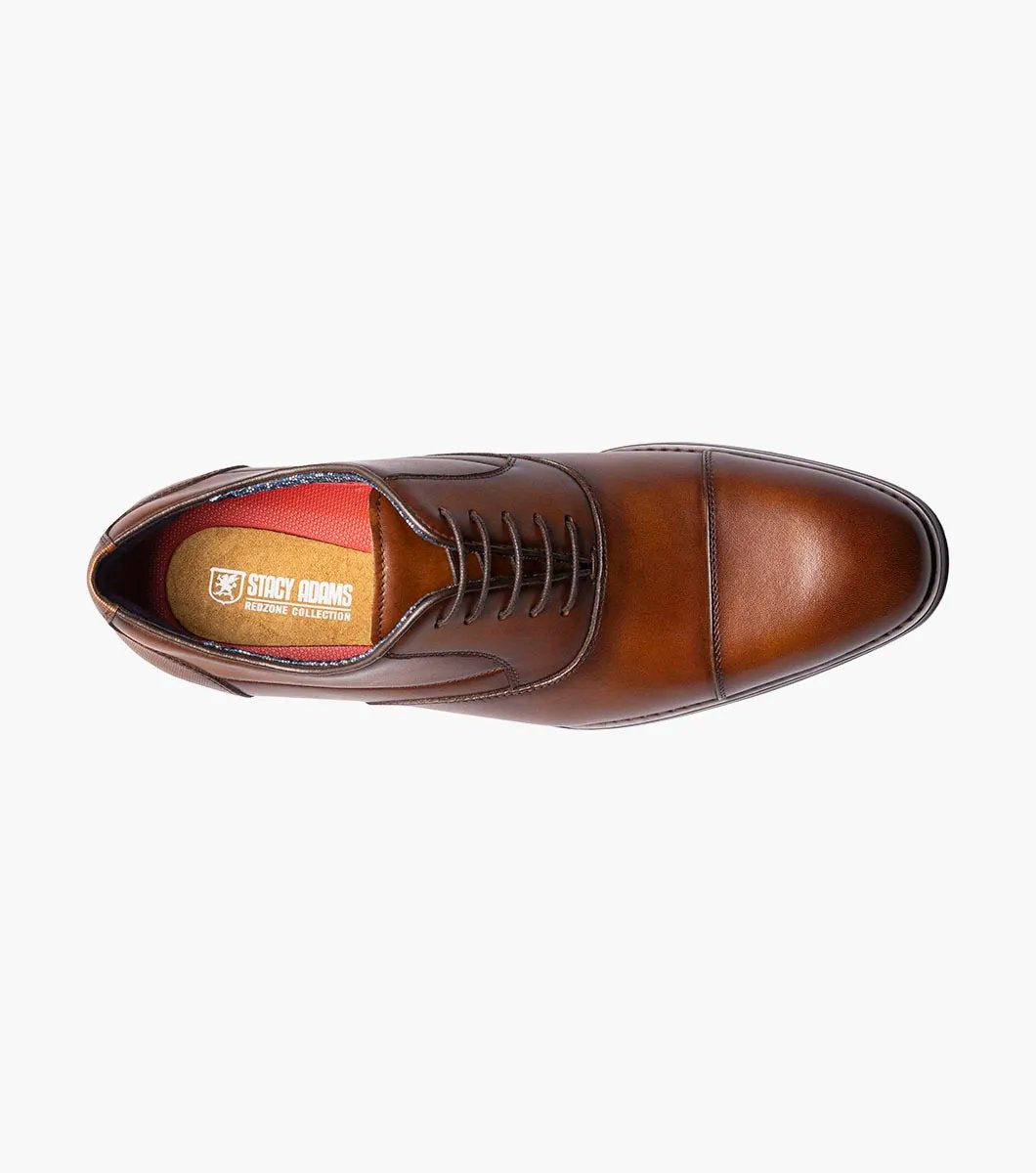 Stacy Adams - KALLUM Cap Toe Oxford - Cognac - 25568-221