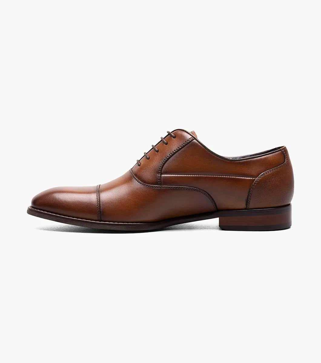 Stacy Adams - KALLUM Cap Toe Oxford - Cognac - 25568-221