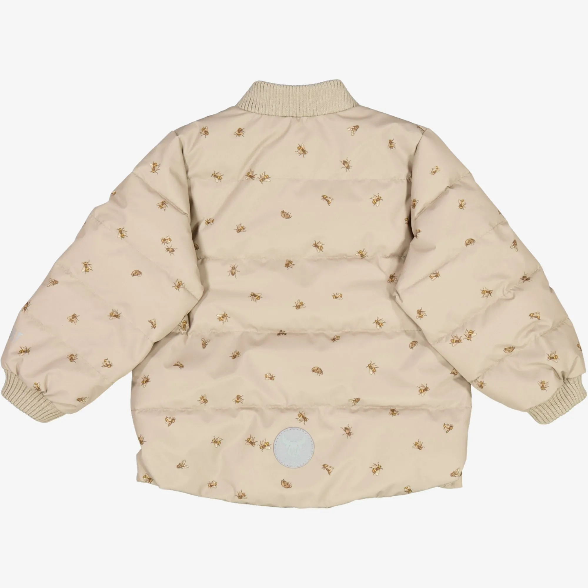 Summer Puffer Jacket Malo | Baby - gravel bumblebee