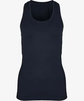 Sweaty Betty Womens Black Athlete Seamless Workout sleeveless stretch-jersey tank top